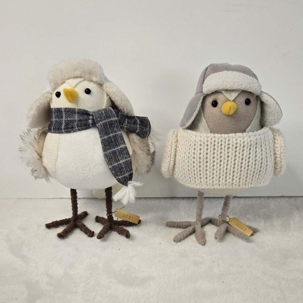 Lot of 2 Target Wondershop Featherly Friends Christmas Birds– BAY-2023/GALE-2021